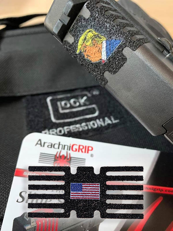 ArachniGRIP Offers Patriotic Presidential and Flag Slide Grips