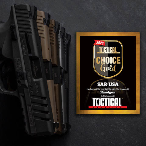 SAR USA Wins Tactical Retailer Readers' Choice Award