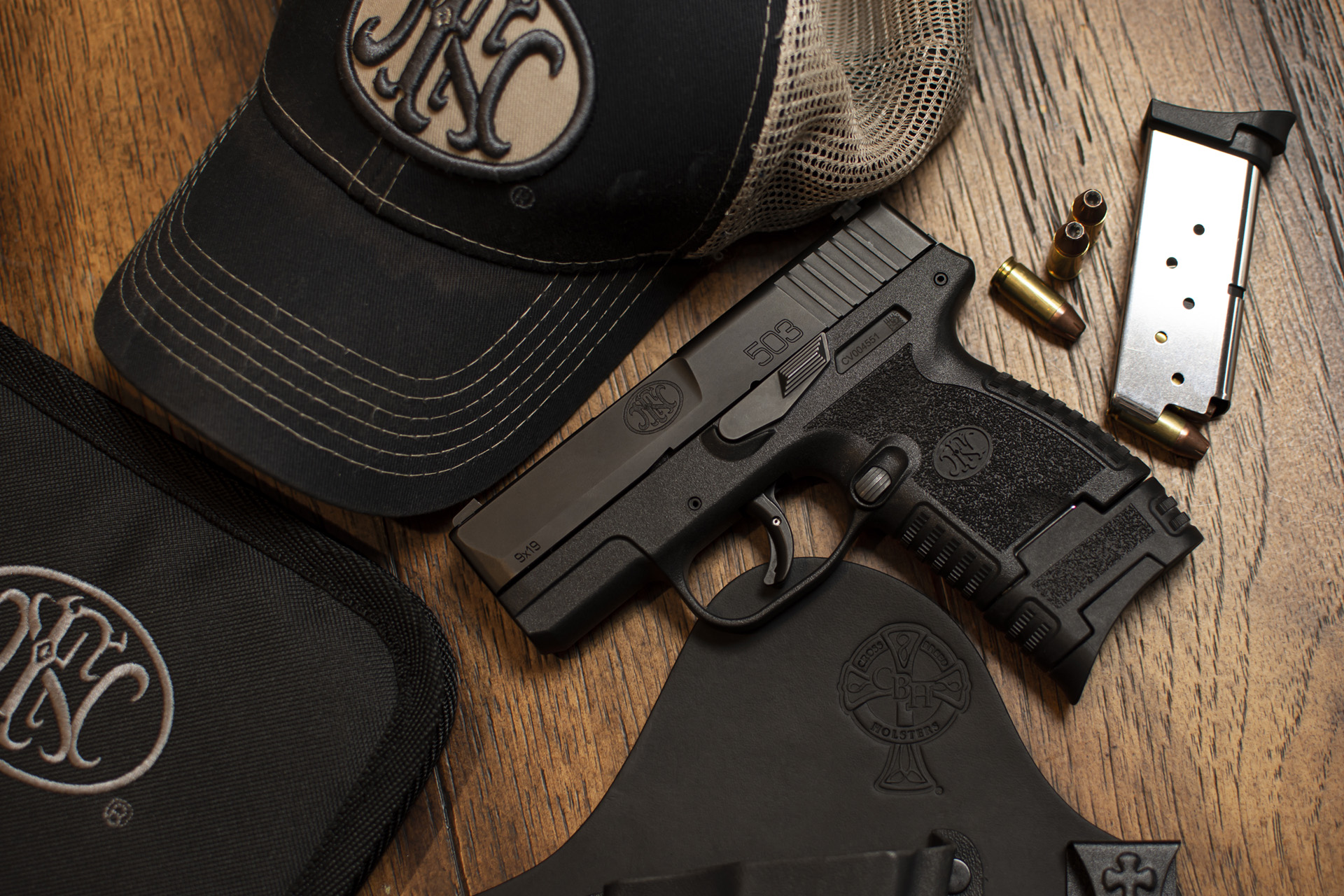 CrossBreed Holsters and Mag Carriers for the FN 503