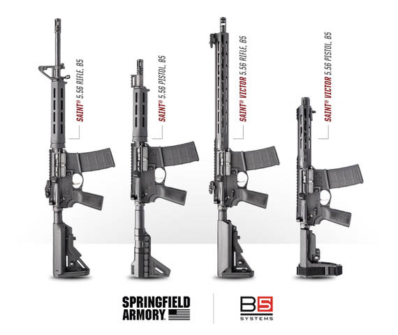 Springfield Armory Offers B5 Systems Furniture on Select Saint Models