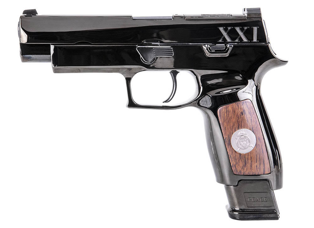 What Handgun is Carried by Guards at the Tomb of the Unknown Soldier?