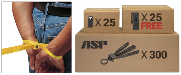ASP LE Agency Program Addresses Need for Disposable Restraints