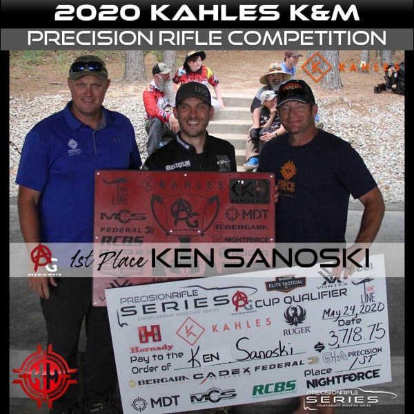 Berger’s Long Range Hybrid Target Bullets Win K&M PRS Match