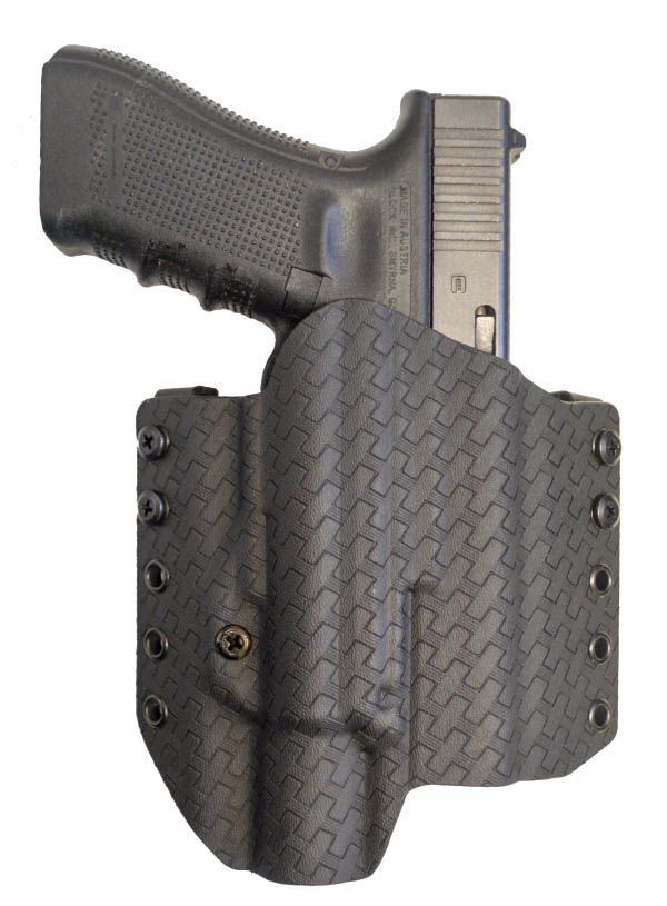 Comp-Tac Basket Weave Warrior with Light Holster, Twin Warrior Mag Pouch