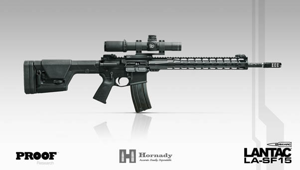 Lantac LA-SF15 6 MM ARC Chambered Rifle & Dedicated E-BCG