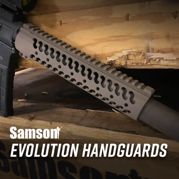 Samson Manufacturing Offers Evolution Handguards in FDE