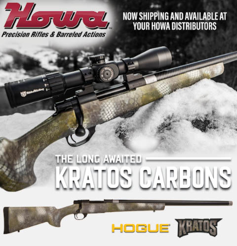 Howa Hogue Kratos Rifles Now Shipping