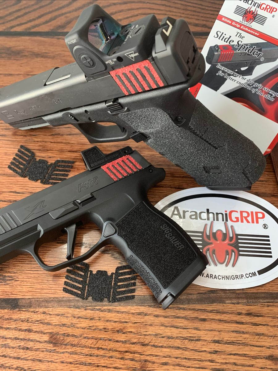 ArachniGRIP Introduces Slide Grips for Guns with Optic Systems