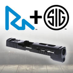 Precision Barrels and Slides for SIG P320 FCU and P365 from Rival Arms