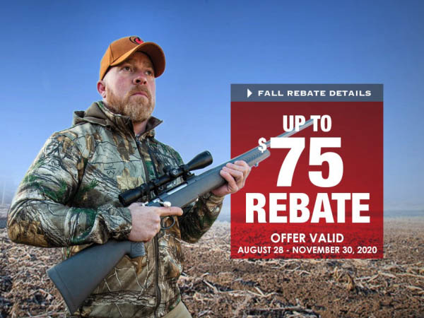 Thompson/Center Arms Announces Fall Rebate on Popular Rifles