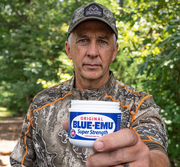 Blue-Emu is the Official Pain Relief Cream of Real Tree