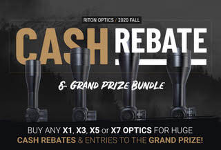 Riton Optics’ Fall Rebate and Grand Prize