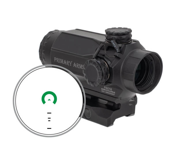 Primary Arms SLx 1x20 Prism Scope with Green Illuminated Reticle