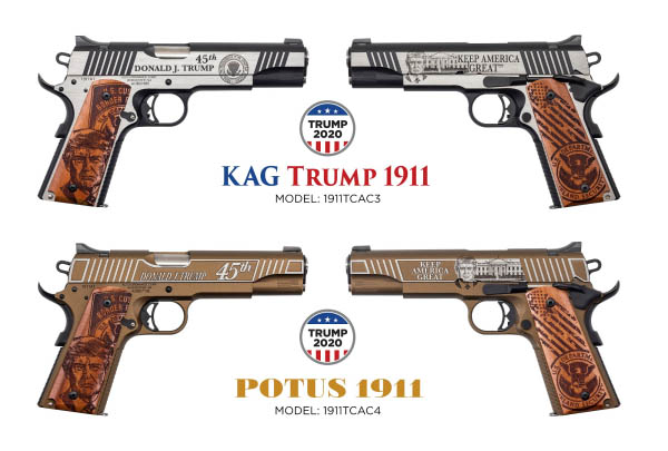 Auto-Ordnance Reveals New 2020 Trump 1911s