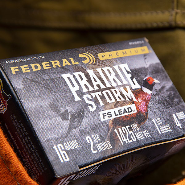 Federal Ammunition Introduces New Prairie Storm 16- and 28-Gauge Upland Hunting Loads