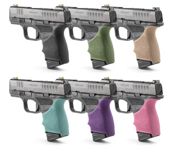 Hogue Beavertail HandALL Grip Sleeves for the Springfield Armory Hellcat