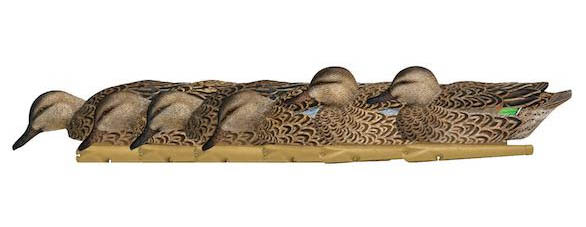 Ultra-Realistic Feeding Teal Decoy 6-Packs by Avian-X