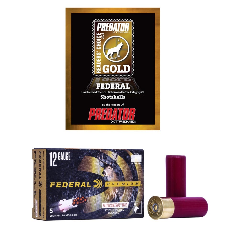 Federal Wins Predator Xtreme 2021 Gold Award for Best Shotshells