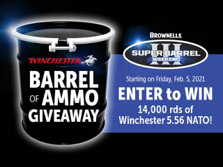 Brownells Giving Away 14K Rounds of 5.56 in Super Barrel III