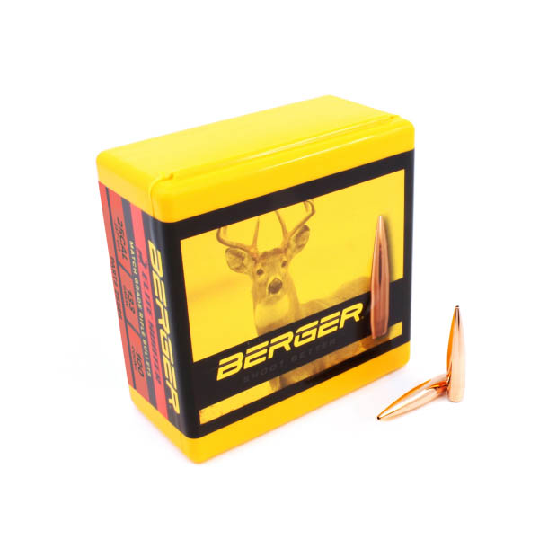 New Berger 25 Caliber 133-Grain Elite Hunter Bullets