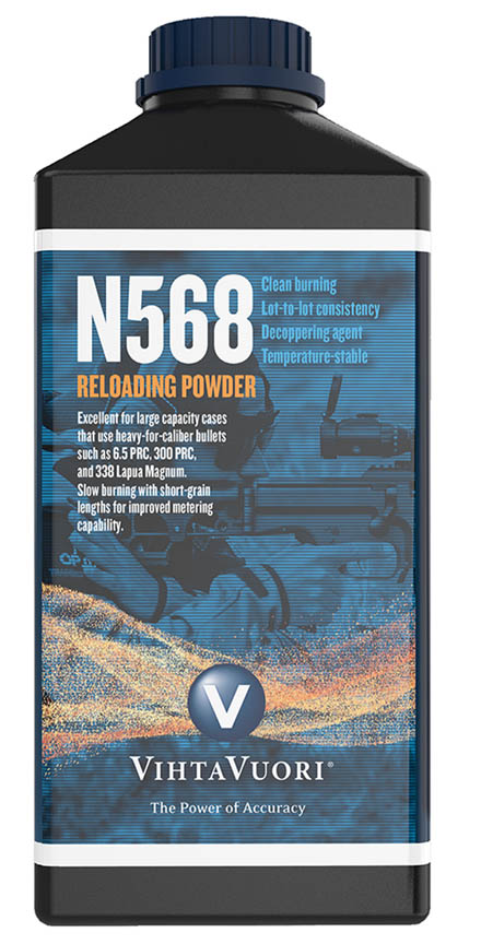 Vihtavuori’s New N568 Smokeless Powder