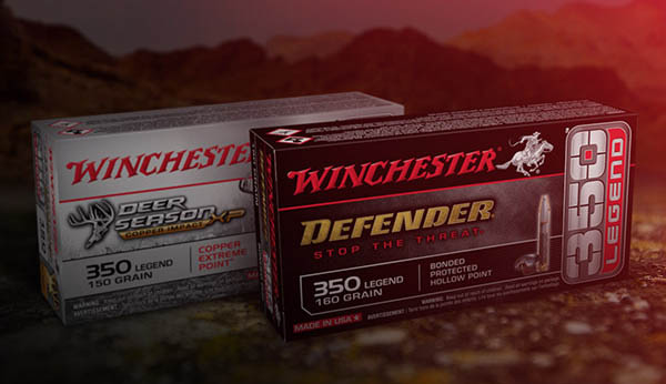 Winchester .350 Legend Copper Impact and Defender
