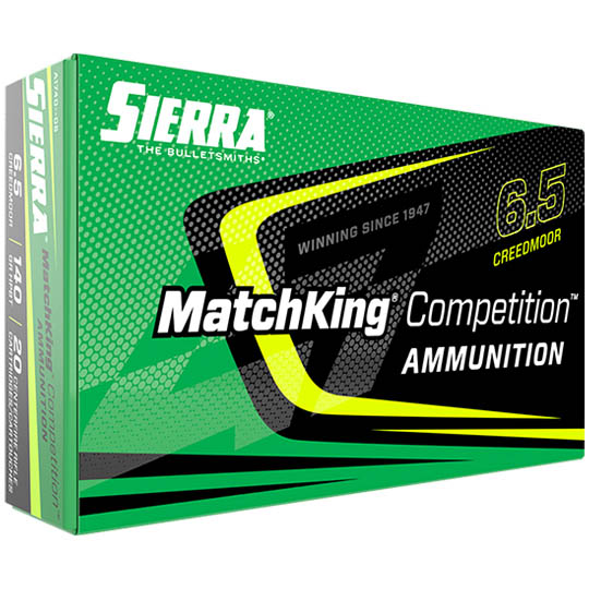 Sierra Introduces MatchKing Competition Ammunition Line