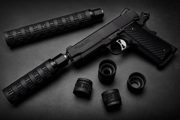 Sig Sauer Modular MODX-45 Pistol Suppressor Now Shipping