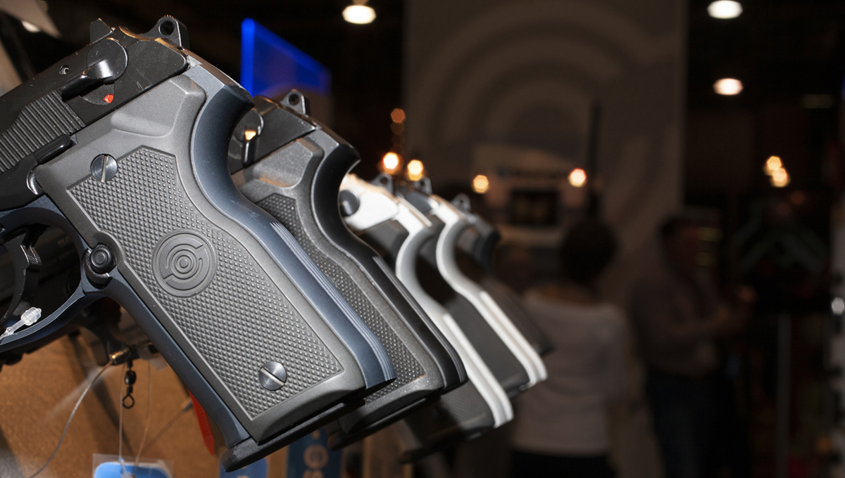 U.S. firearms sales May 2021—Year-over-year decrease from 1.7 million to 1.4 million firearms