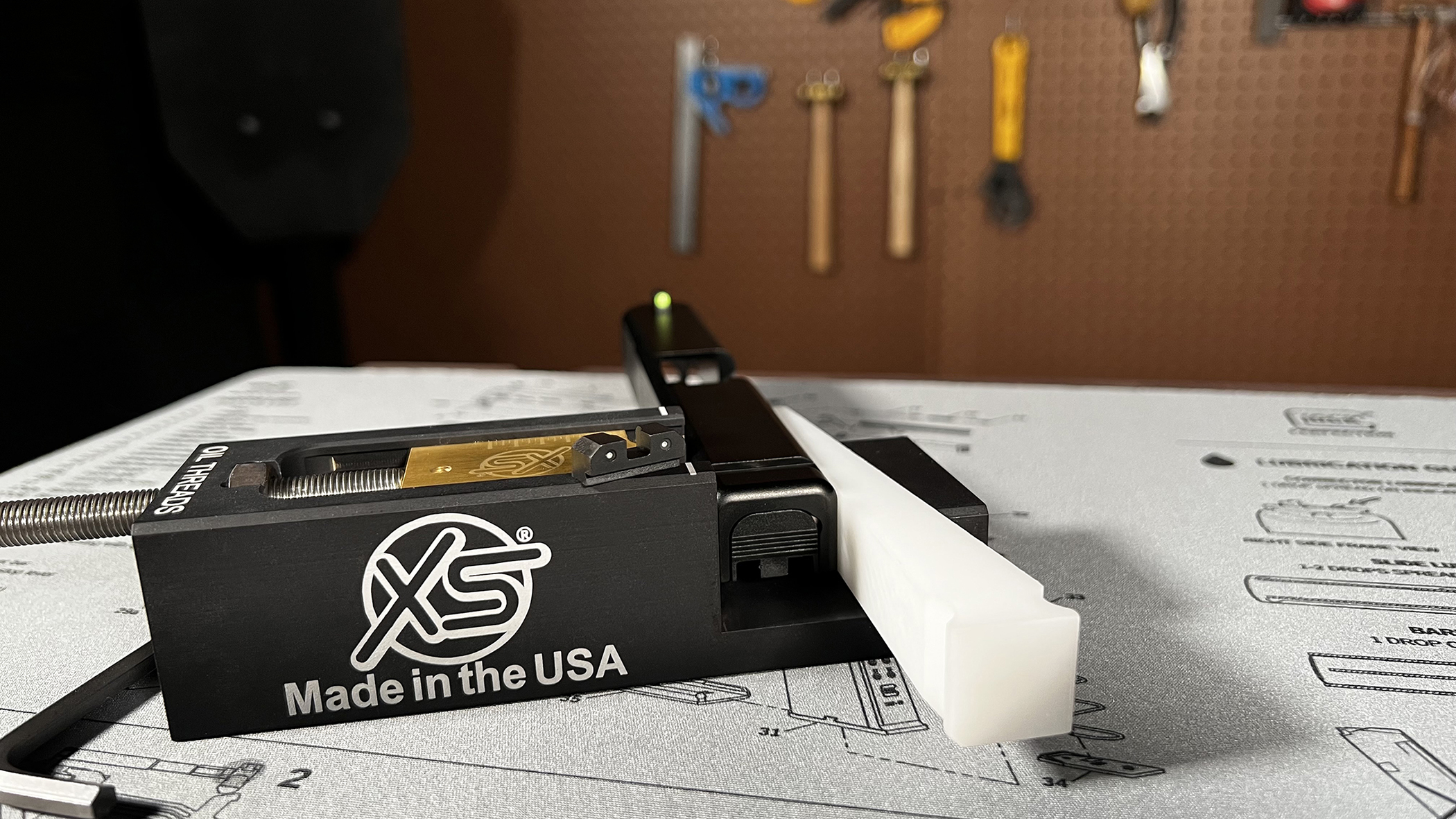 XS Sights Introduces Inline Rear Sight Pusher Tools for Glock Pistols