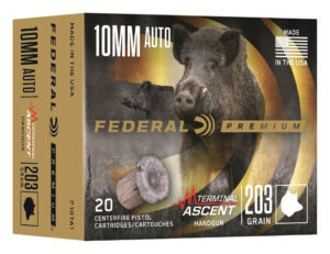 Federal Announces New Terminal Ascent Hunting Handgun Ammo