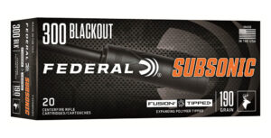 Federal Announces a New Subsonic Rifle Ammunition Product Line