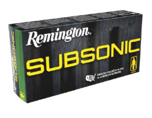 Remington Ammunition Will Launch Three New Subsonic Rifle Loads